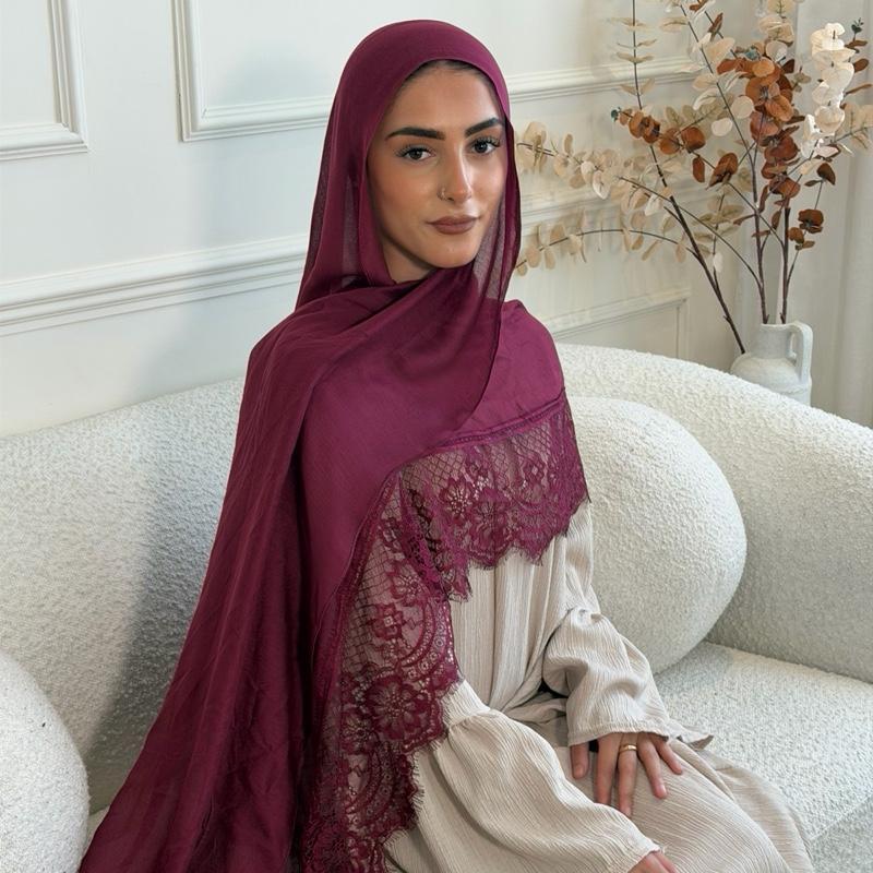 Hayaah Lace Modal Hijabs 180x80cm