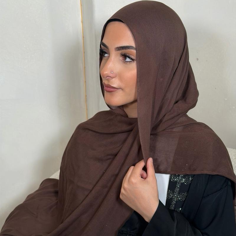 Hayaah Plain Modal Collection - Single Stitched Soft Comfortable Hijab 180x80cm