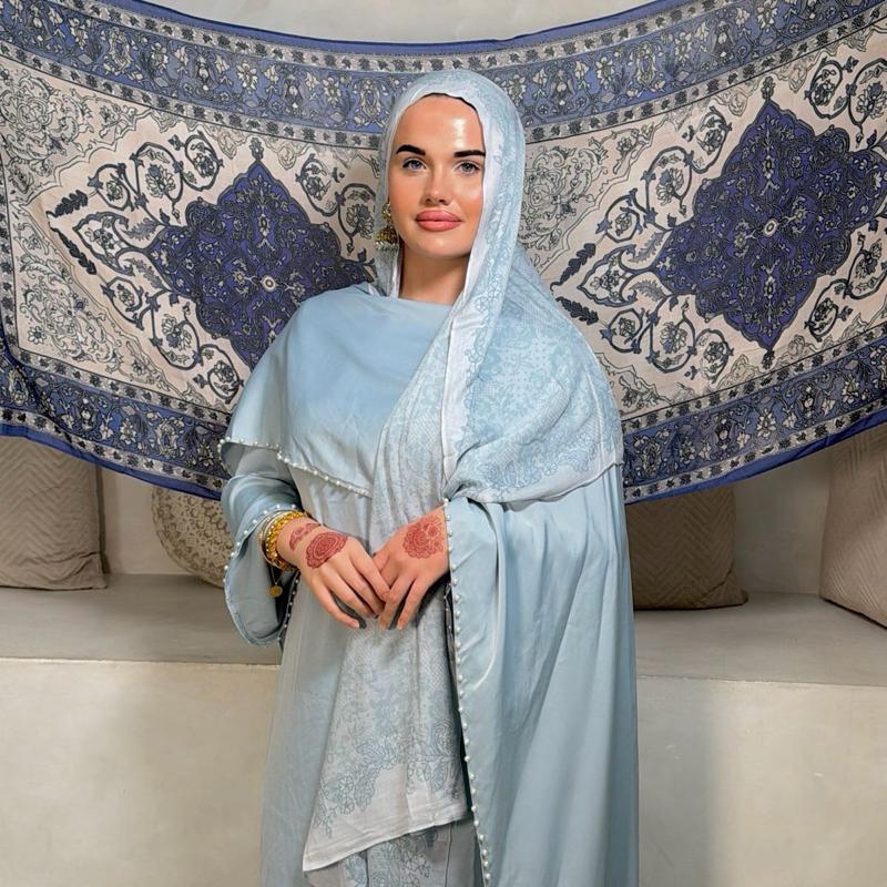 Hayaah Mughal Edit - Noor-E-Begum 180x70cm Modal Hijab