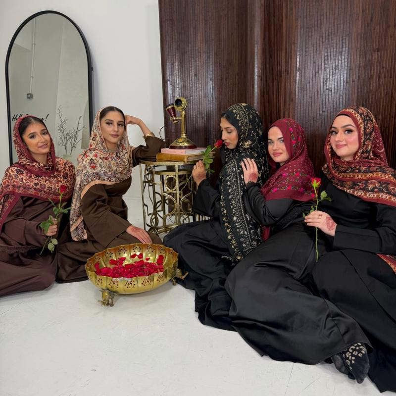 Hayaah Mughal Edit - Noor-E-Begum 180x70cm Modal Hijab