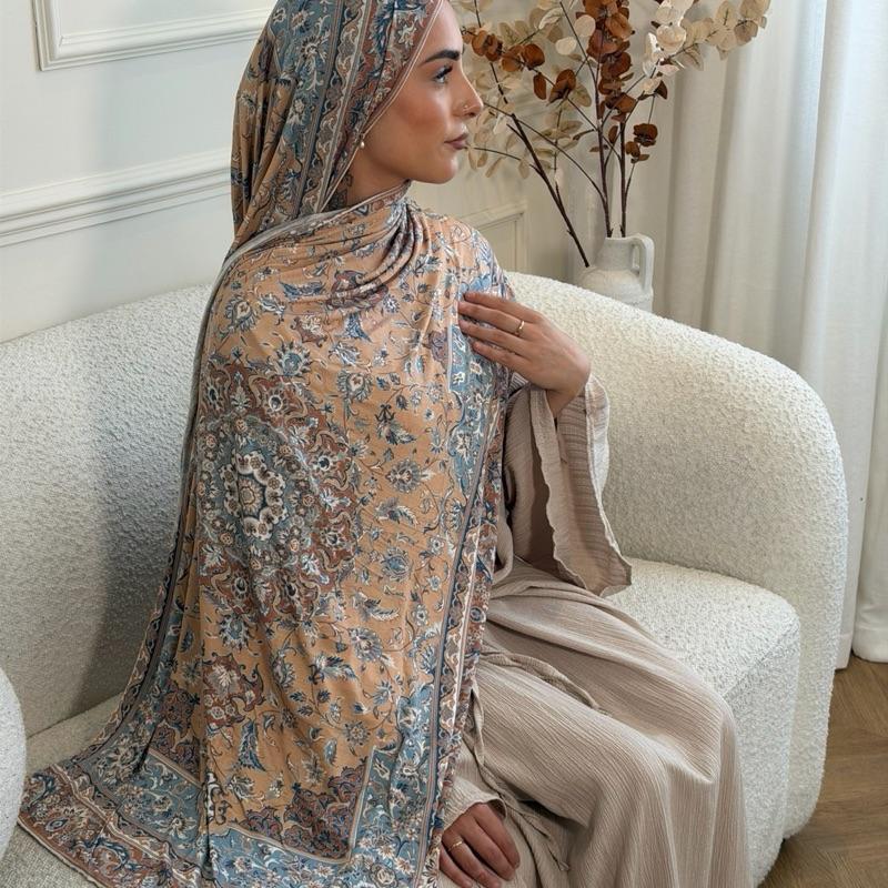 Hayaah Garden Bloom Jersey Veilé 180x70cm